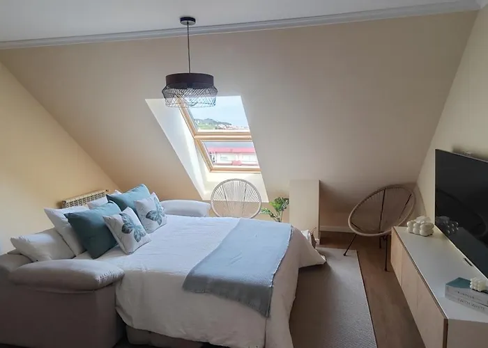 Terraza Vistas 360° شقة Burela